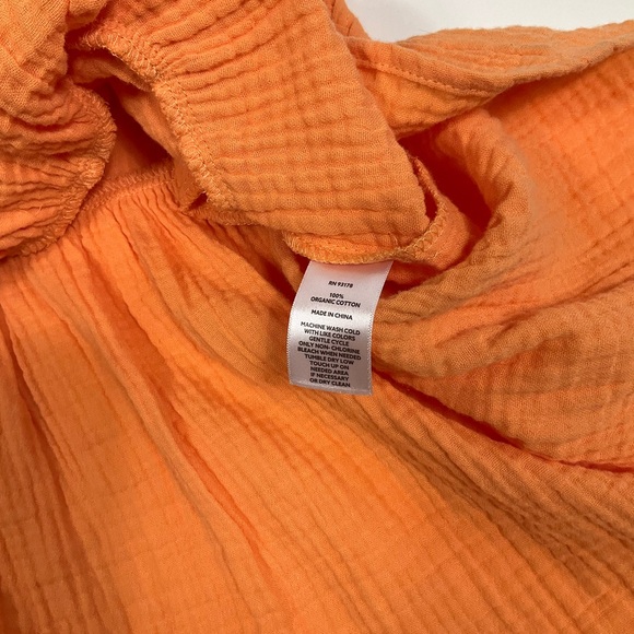 Magaschoni 100% Organic Cotton Mandarin CollarDress XS MSRP $178 - Picture 3 of 10